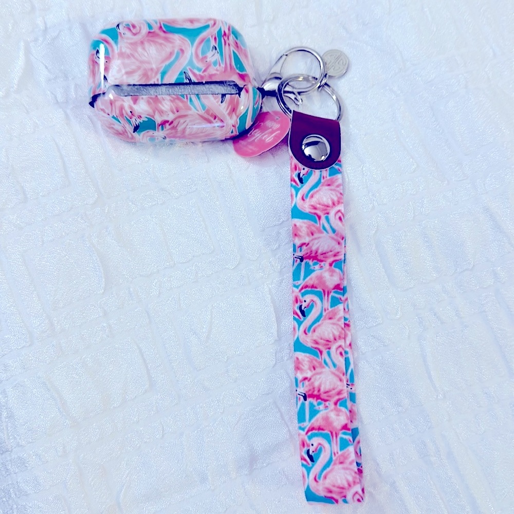 NEW Simply Southern Apple Air Pod Pro Case & Keychain Key Fob